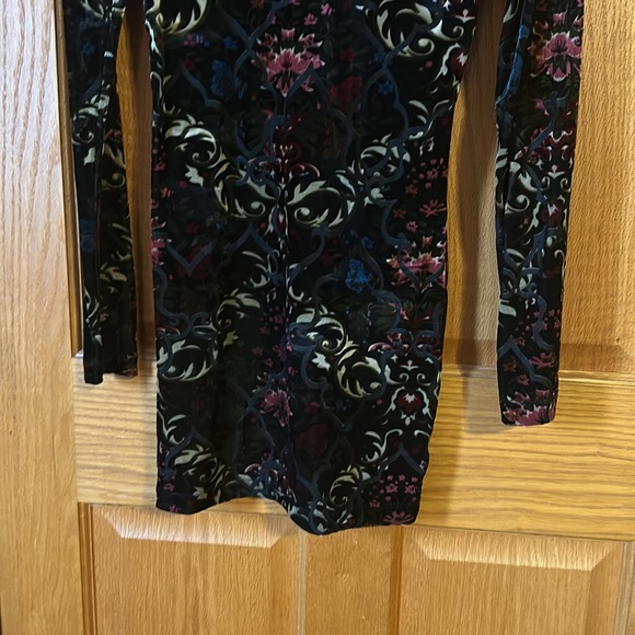 Free People Floral Long Sleeves Lightweight Mini Dress - Picture 5 of 14